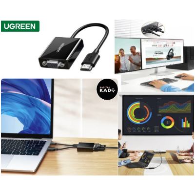 UGREEN 90813 HDMI To VGA With Audio Converter [56]