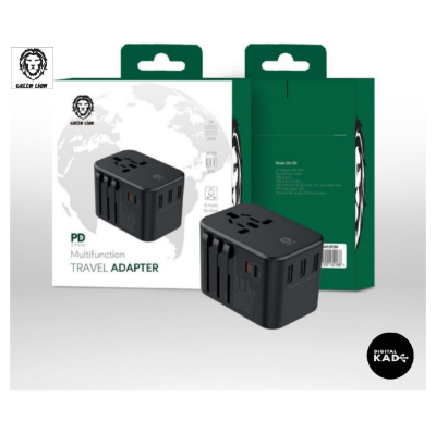 Green Lion PD20W 2 Port Multifunction Travel Adapter [1488]