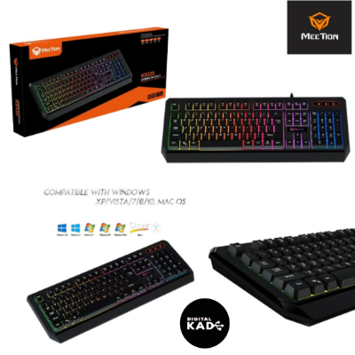 Meetion MT-K9320 USB Rainbow Blacklit Gaming Keyboard [326]