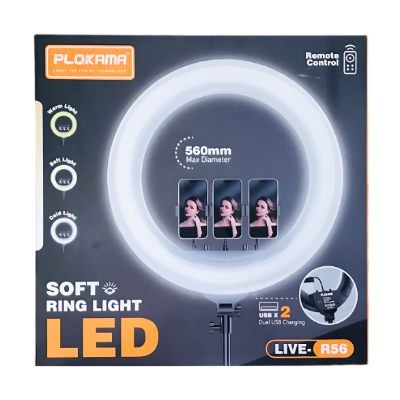 PLOKAMA Live-R56 LED Soft Ring Light -560mm [288]