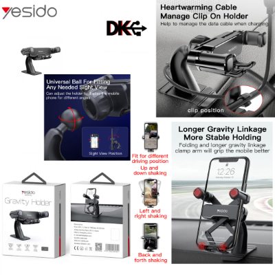 Yesido C90 Gravity Holder [266]