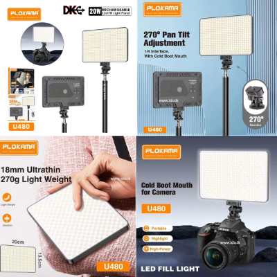 PLOKAMA U480 20W LED Fill Light Panel [296]