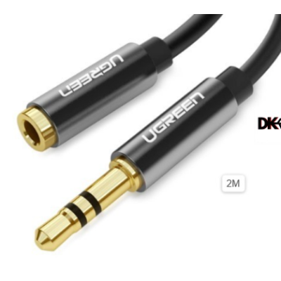 UGREEN 10594 3.5mm Male To 3.5mm Female Extension Cable -2M