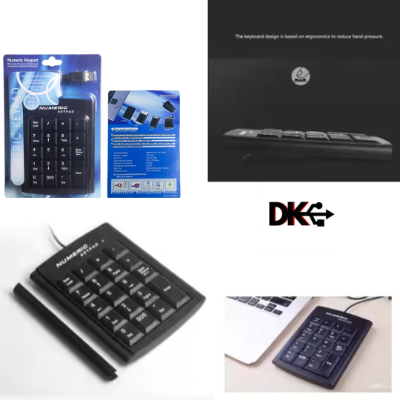 USB Wired Numeric Keypad [408]