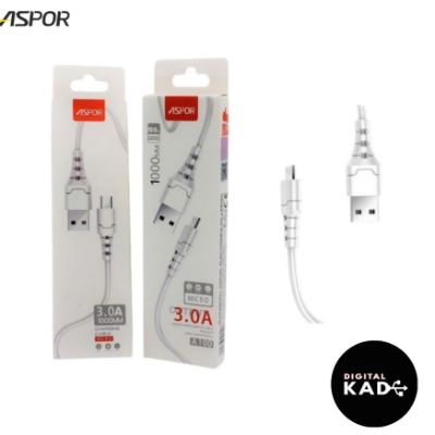 Aspor A100 3.0A Quick Charging Micro Data Cable -1M [1445]