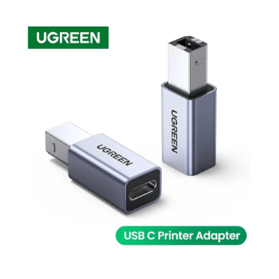 UGREEN 20120 USB-C to USB-B 2.0 Adapter For Printers, Scanners, Fax Machines and more [19]
