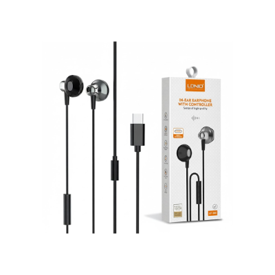 LDNIO HP08C Type- C In-EarPhone With Controller [1823]