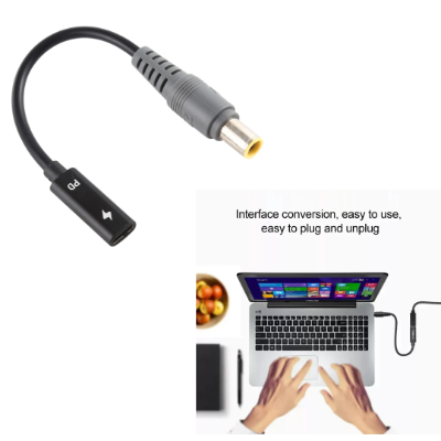 USB-C / Type-C to 7.9 x 0.9mm PD65W Power Adapter Charger Cable,18.5V-20V