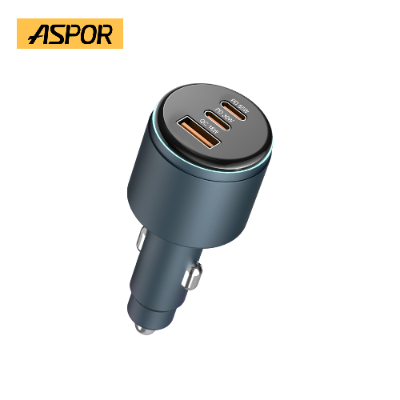 Aspor A920 95W 3 USB Ultra Fast Car Charger