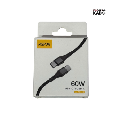 Aspor AC‑19 60W Type‑C to Type‑C Cable [1376]