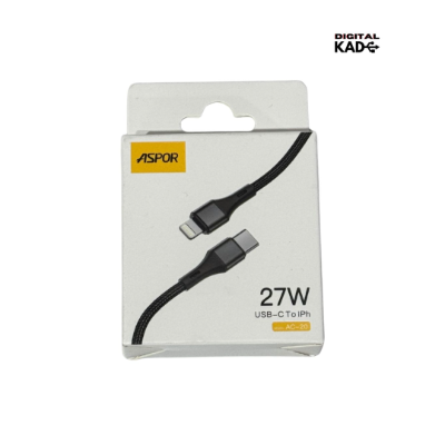 Aspor AC-20 27W Type-C to Lightning Cable-1M [1072]