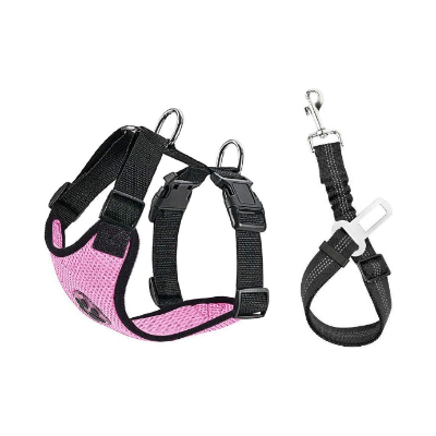 Adjustable Dog Harness and Strap [763]