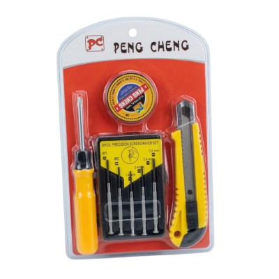 Peng Cheng 9‑Piece Essential Household Tool Kit [850]