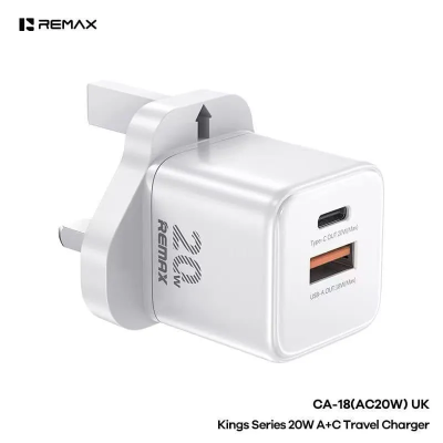Remax CA‑18 20W Mini Fast Charger Adapter [1998]