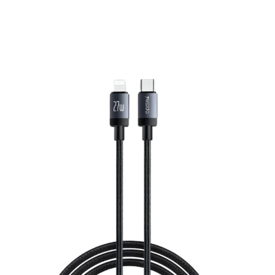 Yesido CA204P 27W PD Fast Charge Type‑C to Lightning Cable, 1 Meter [2027]
