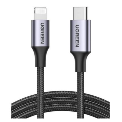 Ugreen 60761 20W Type‑C to Lightning Cable, 2 Meters [2031]