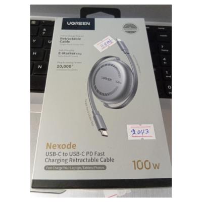 UGREEN Retractable Cable L531 USB-C TO USB-C PD FAST CHARGING [2042]