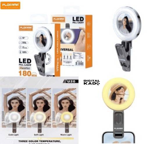 PLOKAMA U20 Mini LED Fill Light