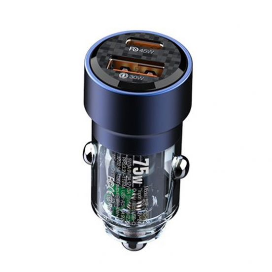 Recci RCC-N15 75W Journey Dual Car Charger