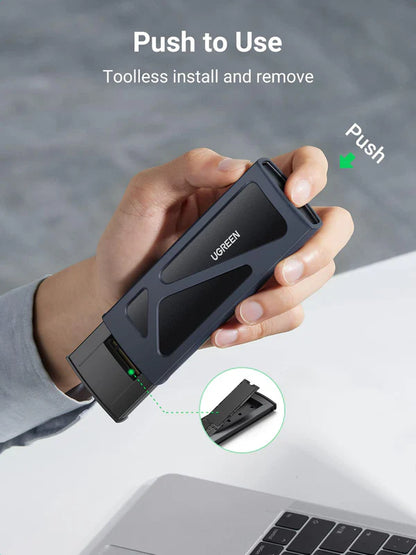 UGREEN 15512 M.2 NVMe SSD Enclosure, Gen 2, USB 3.2