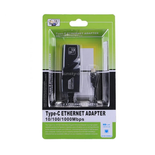 Type C to Ethernet RJ45 Network Adapter
